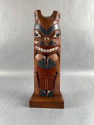 Alaskan Native Totem - Raven Reproductions, Alaska