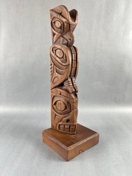 Northwest Alaskan Totem - Artist, Kiana Of Alaska