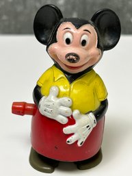 Vintage Mickey Mouse Wind Up Collectible