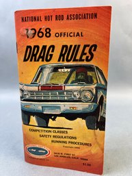 NHRA 1968 Official Drag Rules.