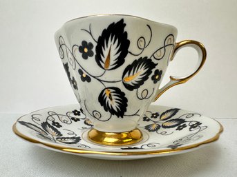 Clarence Bone China Cup And Saucer