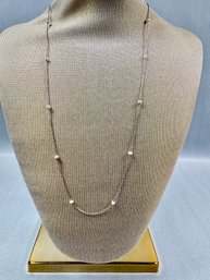 1/20 - 12 K Gold Filled Necklace With Pearls