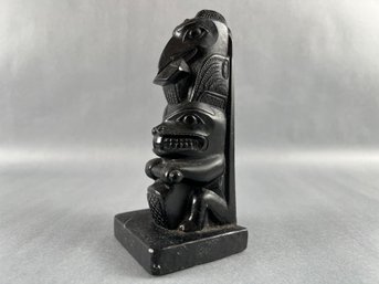 Haida Style Northwest Totem Pole