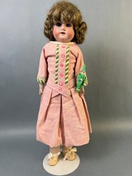 Antique Porcelain Head German Made Doll Marked 370 AM ODEP
