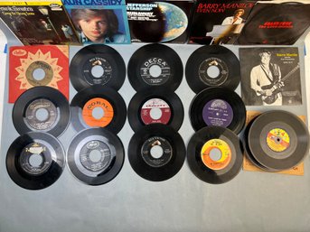 Lot Of 45rpm Records.