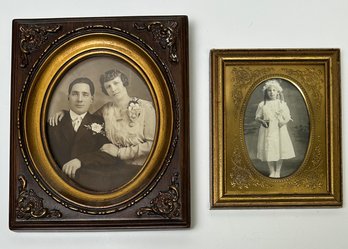 Vintage Portraits In Frames