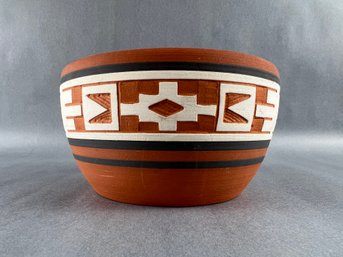 Sioux Pottery Bowl - Signed