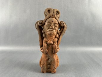 Mezoamerica  Terra Cotta Clay Figurine