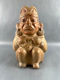 Pre-Columbian Style Ceramic Vessel