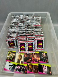 Lot Of Super Stars Music Cards - 10 Per Package