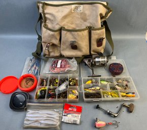 Orvis Fishing Bag With Tackle.