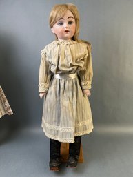 Antique Porcelain Head German Made Doll By Cuno And Otto Dreisel.