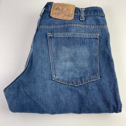 Vintage Denim Plain Pockets Denima 31x30