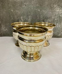 3 Silver Plate Small Urns  - Local Pick-Up Only