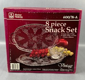 Anchor Hocking 8 Piece Snack Set *LOCAL PICKUP ONLY*