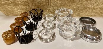 Group Of 10 Candle Holders