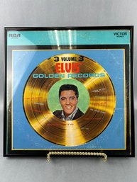 Elvis Golden Records Volume 3 Framed.