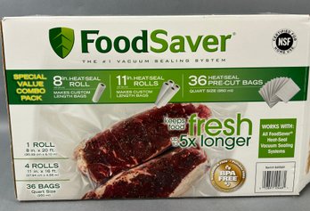 Food Saver The #1 Vacuum Sealing System Bags *LOCAL PICKUP ONLY*