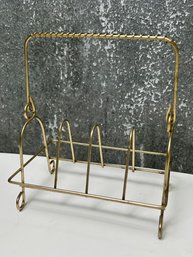 Vintage Gold Small Toast Holder *Local Pick Up Only*