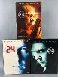 24 Seasons 1-3-5 On DVD.