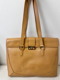 Cole Hahn All Leather Handbag.