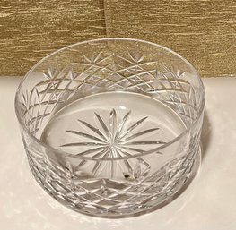 Heavy Crystal Serving Bowl