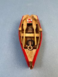Wood Crabbing Boat Model.