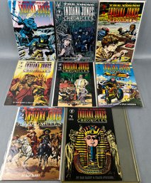 First 8 Issues Of The Young Indiana Jones Chronicles.