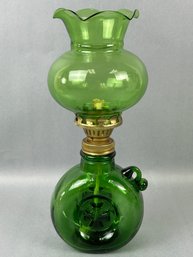 Small Hand Held Oil Lamp Made In Taiwan
