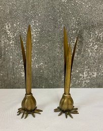 Small Metal Candleholders