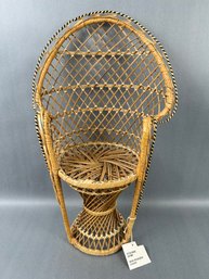 Mini Peacock Chair Made In Philippines *local Pick Up Only*