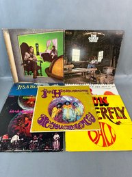 Lot Of Rock Vinyl Records Jimi Hendrix Iron Butterfly