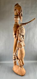 Tall Tribal Statue