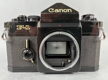 Canon F-1 Camera.