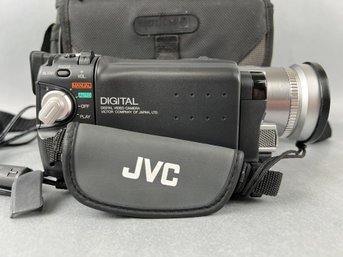 JVC Mega Pixel Digital Video Camera.