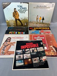 Lot Of Vintage Vinyl Records Soundtracks Tom Jones