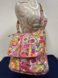 Vera Bradley Over Shoulder Purse With Flap