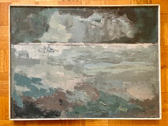 Abstract Seascape Oil Painting