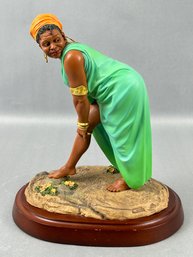 Oh Yes She Did By Ebony Visions Thomas Blackshear Figurine *local Pick Up Only*