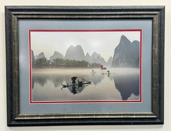 King Wu Asian River Scene Photograph Singed And Numbered