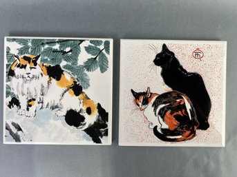 Two Cat Tiles