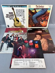 Lot Of Vintage Country Vinyl Records