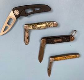 Lot Of 4 Vintage Pocket Knives.