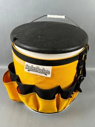 Bucket Boss With Miscellaneous Hardware With Outside Stacker Pockets