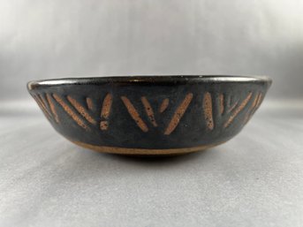 Studio Pottery Shallow Bowl