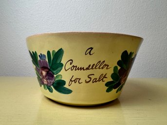 Hand Painted Floral Bowl *Local Pick-Up Only*