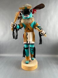 Native American Navajo Ahote Warrior Kachina Doll