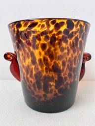 Vintage Italian Murano Glass Ice Bucket Chiller