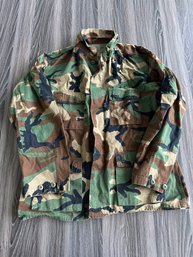 Vintage Large US Army Camouflage Jacket