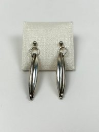 Sterling Silver Pendant Earrings
